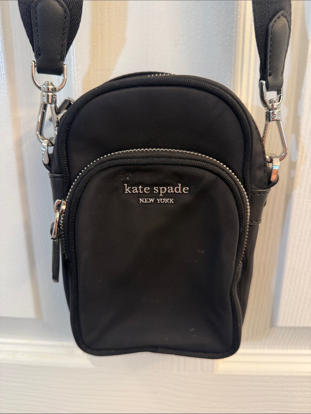 Kate Spade Black Crossbody Phone Pouch